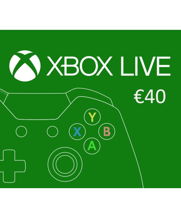 XBOX Live €40 Prepaid Card Xbox 360 Key GERMANY